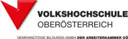 Volkshochschule Oberösterreich gemeinnützige Bildungs-GmbH der AK OÖ Logo