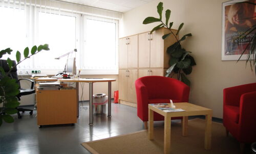 Beratungszimmer der Aidshilfe OÖ